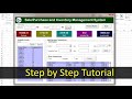 Inventory Management form in Excel  Step by step complete tutorial