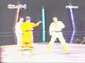 Very rare fight shaolin kung fu vs. Korean tae kwon do