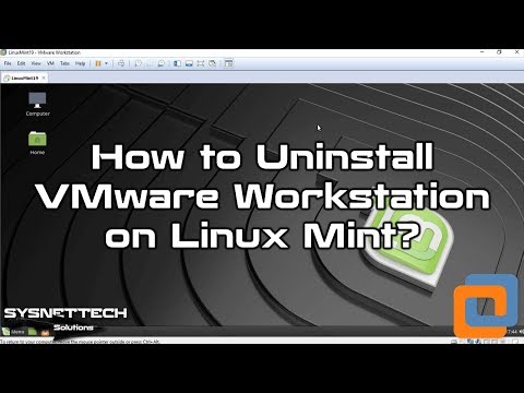 How to Delete VMware Workstation from Linux Mint
