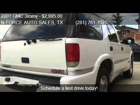 2001 GMC Jimmy SLE for sale in Houston, TX 77090 at the N-FO