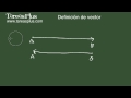 Definición de vector