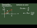 Definición de vector