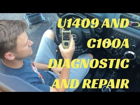 U1409 and C100A Diagnostic and Repair - Jeep JKU Wrangler