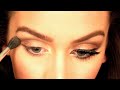 Sparkly Beige/Brown Smokey Eye