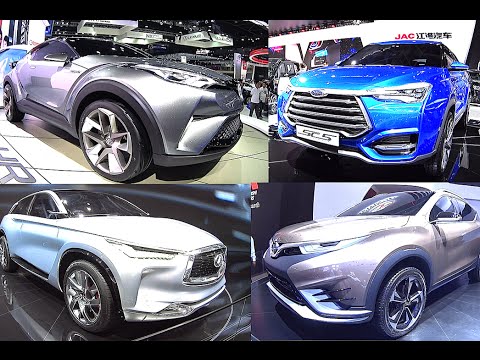 TOP 6 CONCEPT SUVs 2016, 2017 Toyota CH-R, Infiniti QX, JAC SC5, Changfeng CS9, Trumpch, SouEast DX