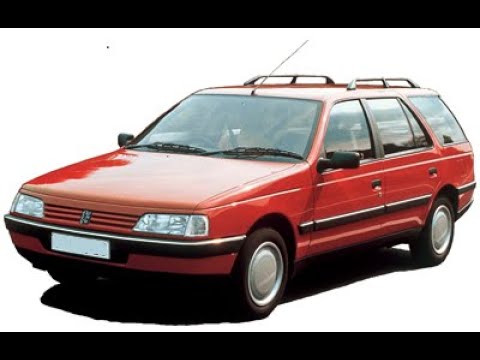 Обзор Peugeot 405 универсал. 1992гв 2.0.