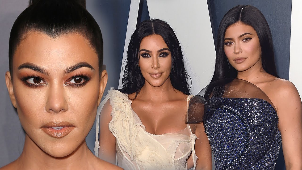 Kylie Jenner & Kim Kardashian makeup dissed by  Kourtney Kardashian