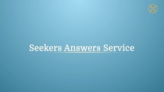 Seekers Answers LaunchGood Campaign 2021