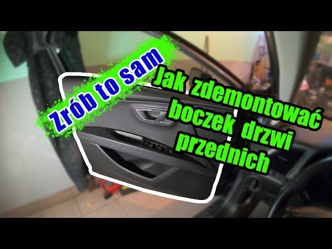Jak zdemontowac boczek drzwi przednich - Seat Leon 3 5F | Zrob to sam | ShotFix