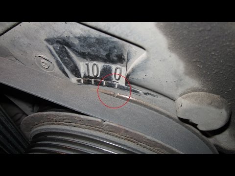 How to set the ignition with the TOYOTA 5E-FE ignition strobe