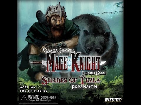 Reseña Mage Knight Board Game: Shades of Tezla Expansion
