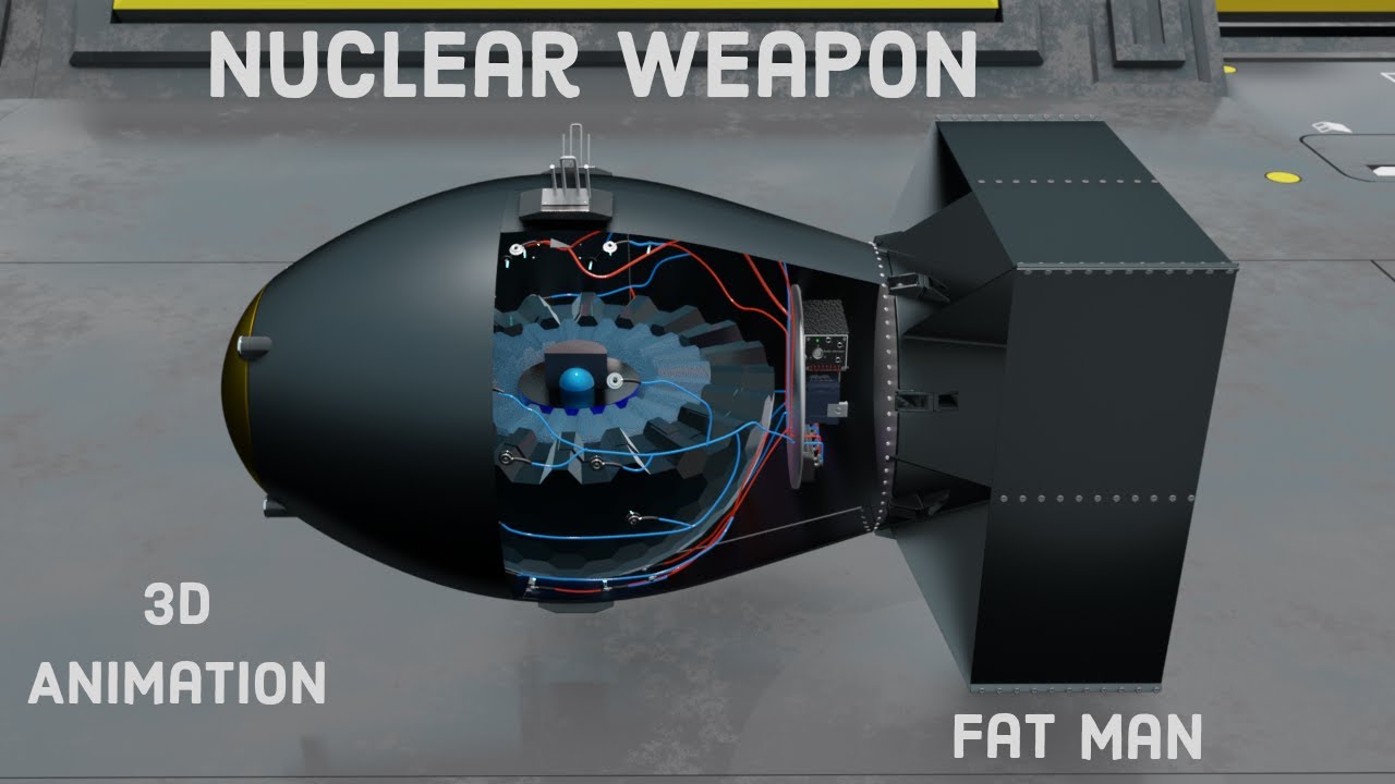 How Fat Man Works ? | Nuclear Bomb on Nagasaki | World's Biggest Nuclear Bomb