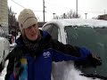 Windshield de-icer put to the test