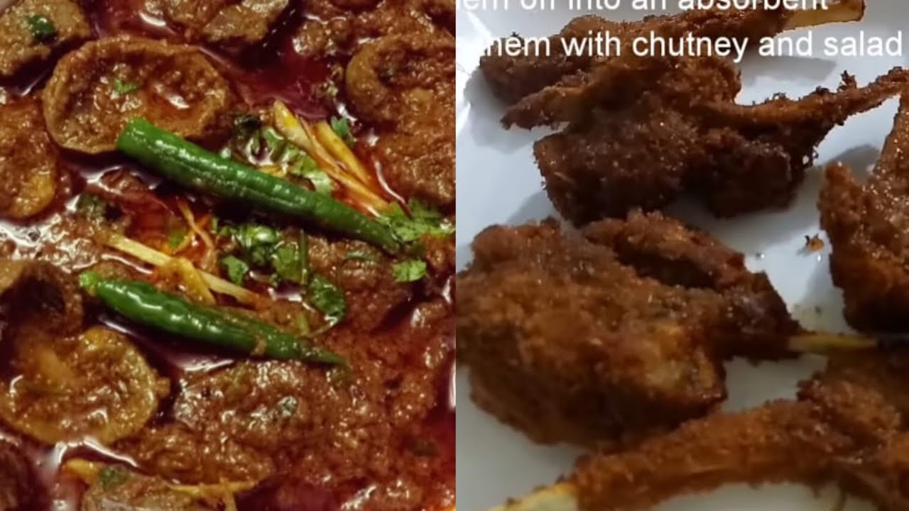 Eid Ul Adha Ki Do Most Populer Recipes Kaleji Masala Aur Mutton Chap Fry Bakra Eid Special Recipe