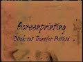 Printmaking Processes: Screenprinting
