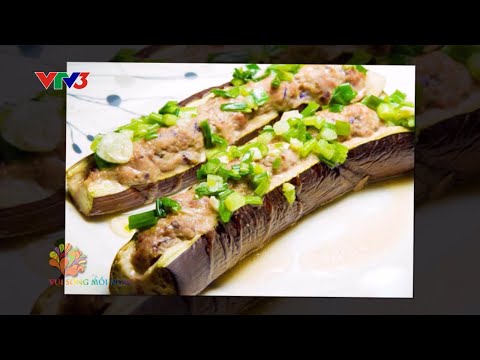 Salad cà tím trộn mắm