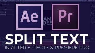 Ask Rampant: How to Split Text in Adobe After Effects and Premiere Pro