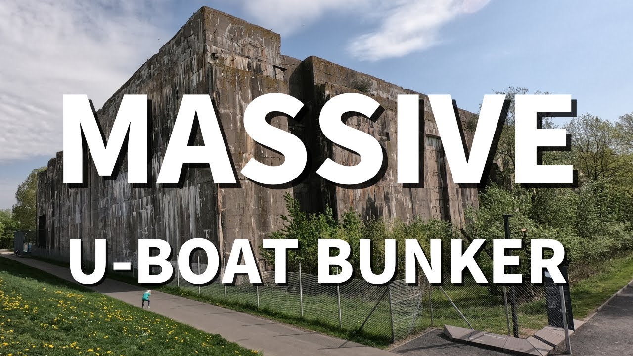The Gigantic WWII U-Boat Bunker Near Bremen
