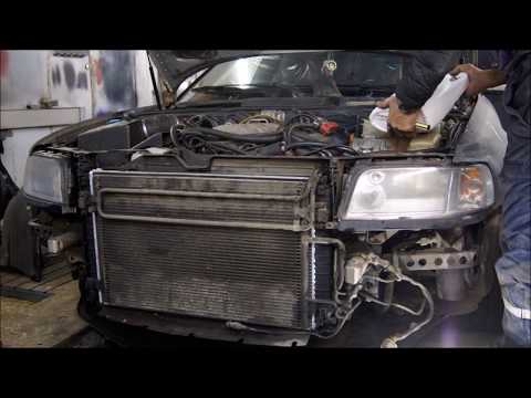 Audi s8 d2 замена радиатора