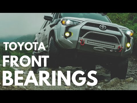 Toyota Front Wheel Bearing Replacement How-To