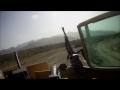 RPG Hits In Front of Convoy During Ambush - Taliban Firing Position Visible