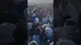 مشاهد من حضور محاضرة العلامة الشيخ محمد الحسن الددو في مسجد قباء بمدينة انواذيبو