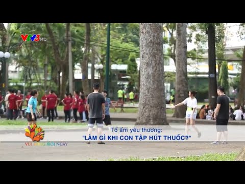 Làm gì khi con tập tành hút thuốc lá