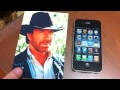 Chuck Norris Facts : Chuck Norris peut ameliorer la qualite de reception de votre iPhone 4 ! :)
