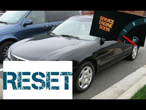 How to reset Service Engine soon Light on a 2000 infiniti i30...