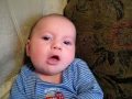 2 month old Baby Talking: Says I Love You!