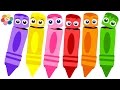 Learn Colors With Color Crew | Colors For Kids | BabyFirst TV