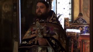 Проповедь иеромонаха Зотика (Гаевского) в Неделю Крестопоклонную