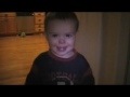 Funny Baby Reaction to Light!