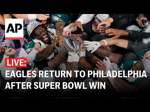 Eagles return with Super Bowl win