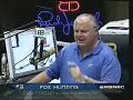 Ass Rush Limbaugh mocks Michael J. Fox. sickhorses.com