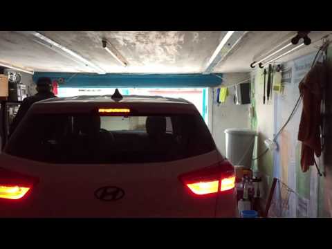 LED стоп против ламп накаливания Hyundai Creta