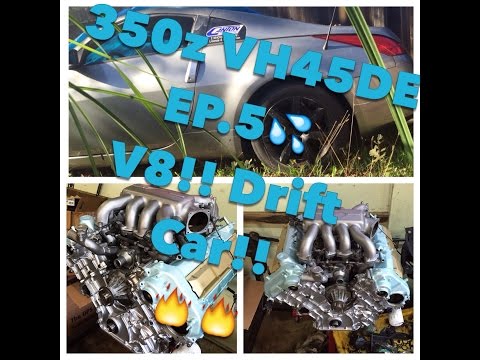 350z cheap drift car build ep5 (waiting on parts) engine almost done