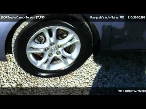 2006 Toyota Camry Solara SLE - for sale in Blue Springs, MO 64015.