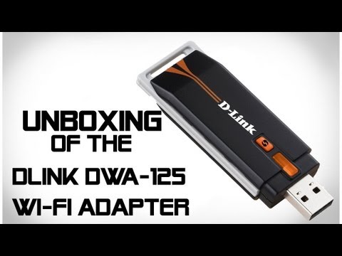 D-Link DWA-125 USB Wi-Fi Adapter - Unboxing Duration: 4:44. Total Views: 4,825