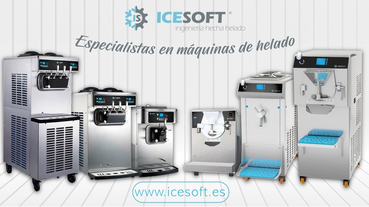 Video Máquinas de Helados Soft de Icesoft Hostelería