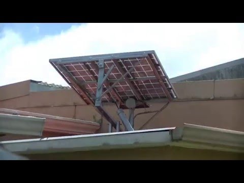 Videos YouTube  Arduino Solar Tracker. Horizontal Axis. Linear 