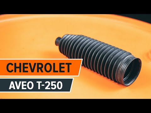 Как да сменим предни амортисьори с ботуши на CHEVROLET AVEO T-250 ИНСТРУКЦИЯ | AUTODOC