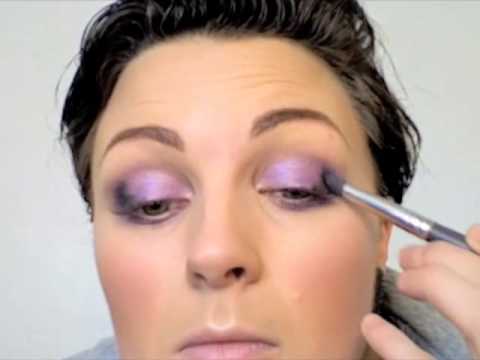 smoky eyeshadow ideas. Purple Smoky eyeshadow.