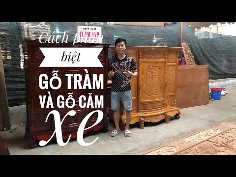 CÁCH PHÂN BIỆT tủ thờ gỗ căm xe và tủ thờ gỗ tràm NHÌN LÀ BIẾT NGAY (143)