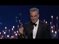 Daniel Day-Lewis winning Best Actor for