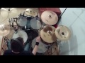 Get Lucky - Halestorm Daft Punk cover - drum cover