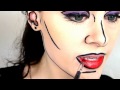 Pop Art / Comic Book Makeup Tutorial | Emma Pickles