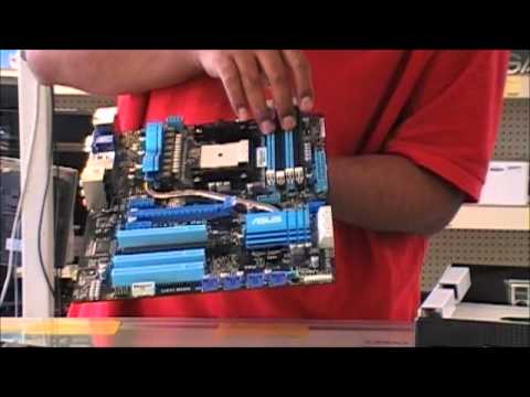 ASUS F1A75-V Pro AMD Socket FM1 Unboxing