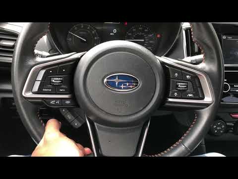 Subaru XV Crosstrek - How to adjust the steering wheel height