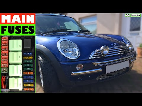 How to check main fuses on Mini R50 R First Generation